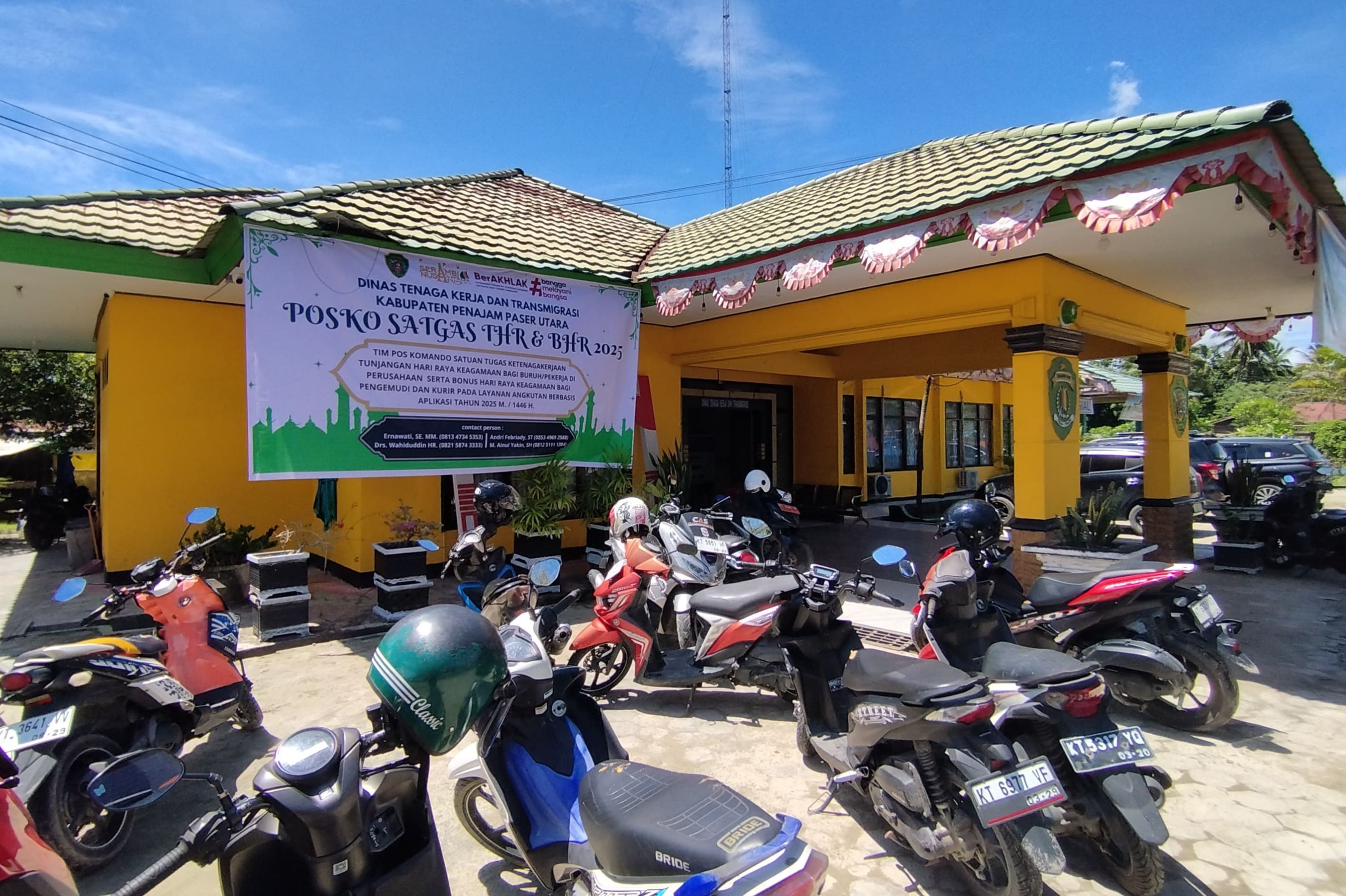 Disnakertrans PPU Buka Posko THR, Siap Terima Aduan Pekerja