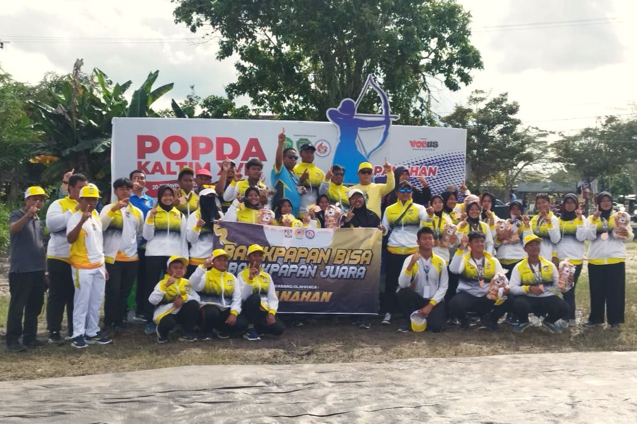 Geser Samarinda, Panahan Balikpapan Sabet Juara Umum Popda Kaltim 2025