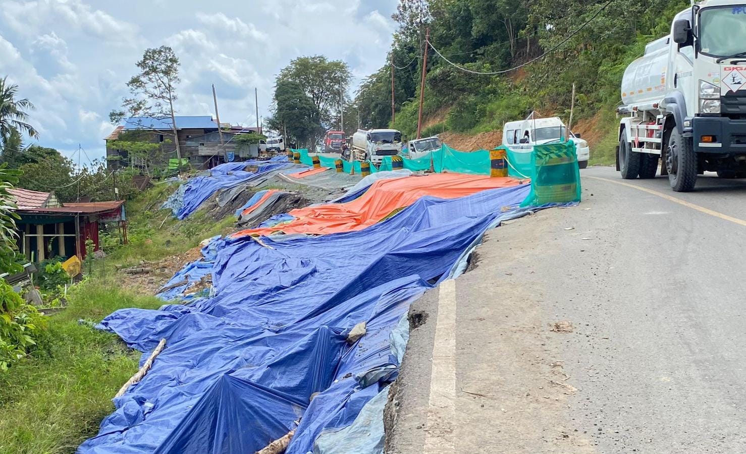Longsor Susulan di Km 28 Balikpapan–Loa Janan, BBPJN Janjikan Penanganan Jalan Permanen