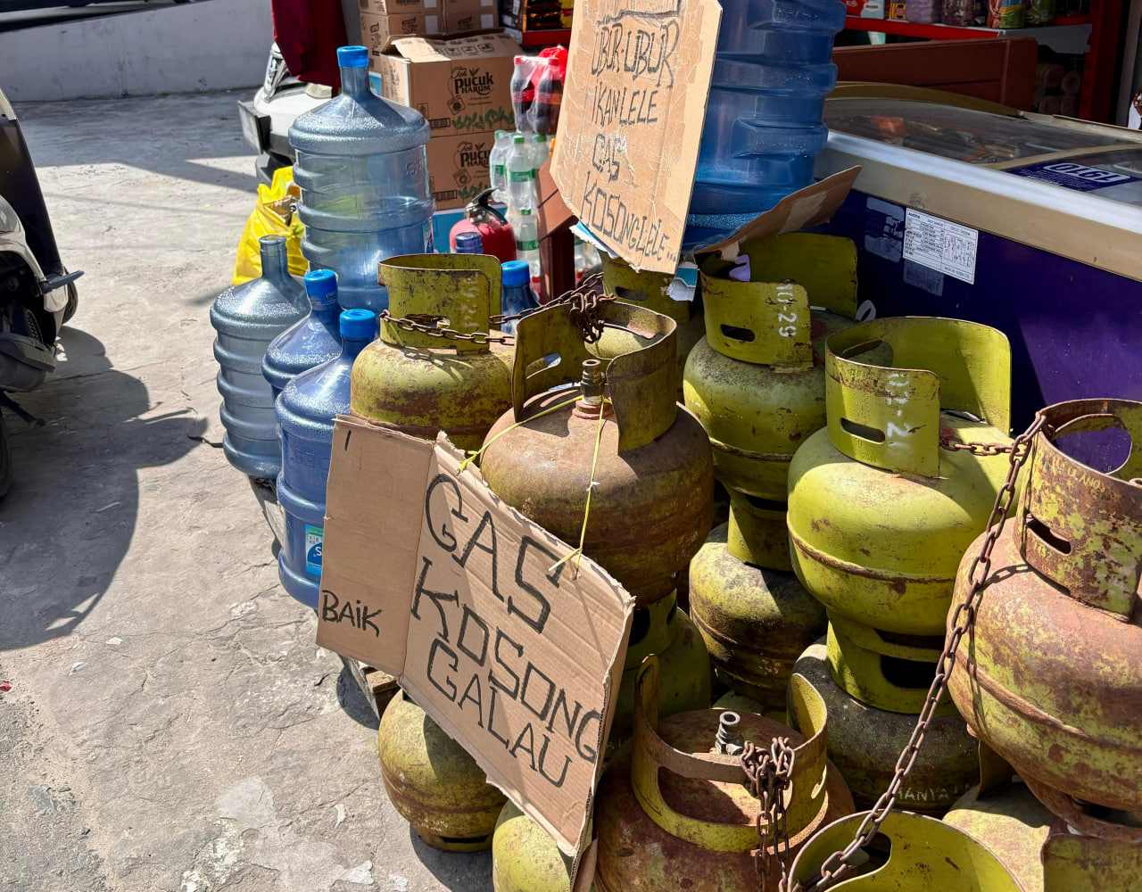 Aturan Sudah Berubah, Elpiji 3 Kilogram Ternyata Masih Kosong di Balikpapan
