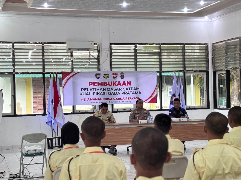 PT Amanah Nusa Garda Perkasa Gandeng OIKN Gelar Diksar Satpam di Balikpapan