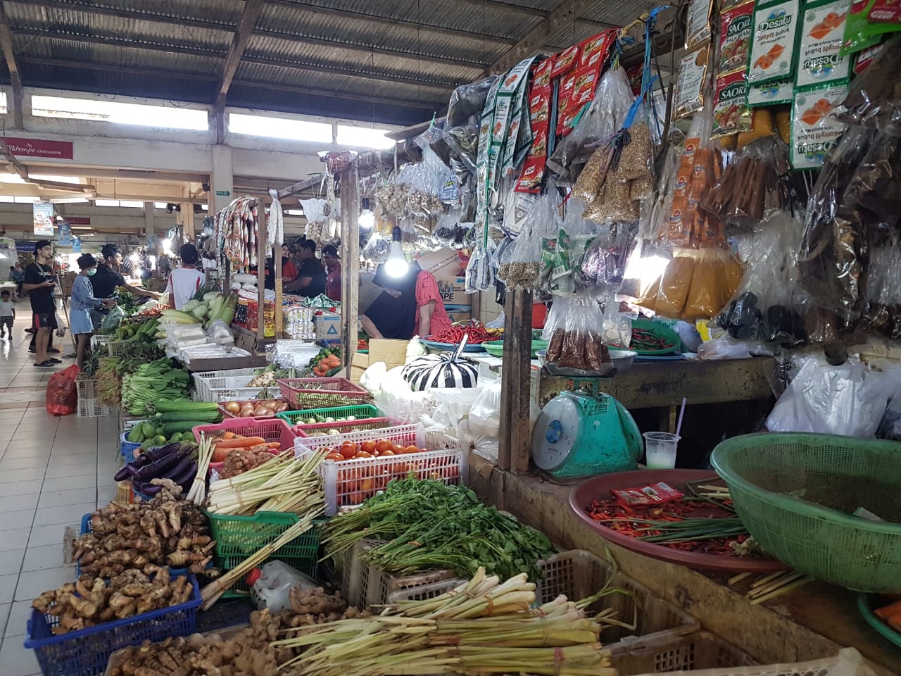 Jelang Bulan Ramadan, Harga Sejumlah Bahan Pokok di Pasar Sanggam Adji Dilayas Terpantau Normal