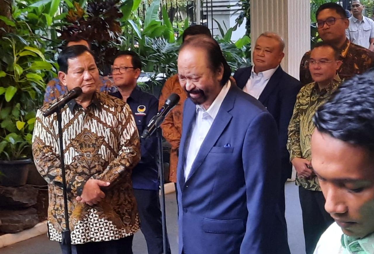 Akhirnya NasDem Nyatakan Dukung Pemerintahan Prabowo-Gibran, Setelah Pertemuan di Jalan Kertanegara