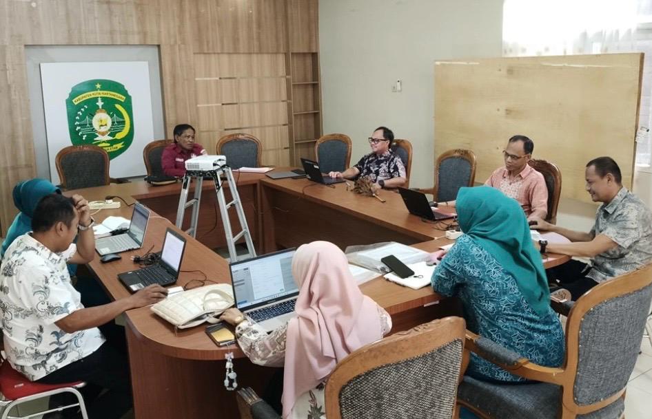 Kecamatana Loa Kulu Tingkatkan Mutu Data Pembangunan via Aplikasi e-Pantau