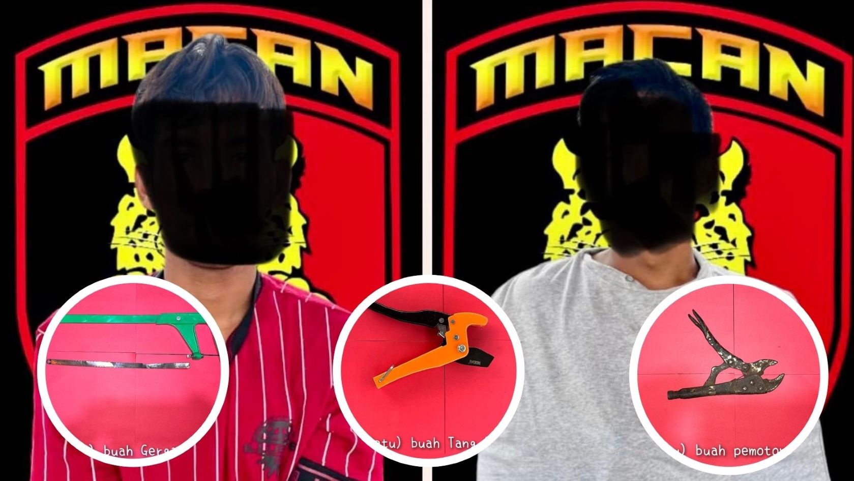 Polisi Ringkus Komplotan Pencuri Kabel PLN Penyebab Listrik Padam di Sangatta