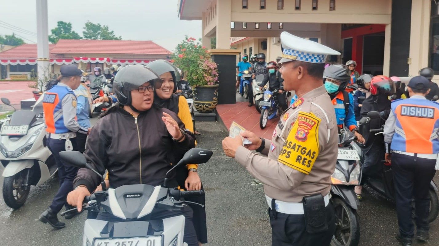Sepekan Operasi Patuh Mahakam 2025 di Bontang, Ratusan Pelanggar Terjerat