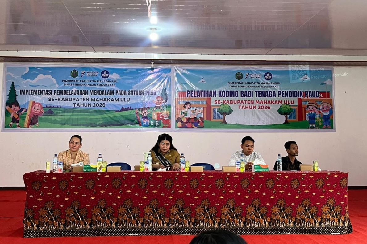 Guru PAUD di Mahulu Dilatih Coding, Asah Logika Lewat Permainan Anak