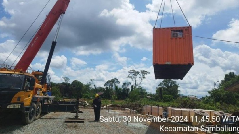 Mesin Baru PLN Berau Sudah Tiba, Target Sebelum Natal Sudah Beroperasi