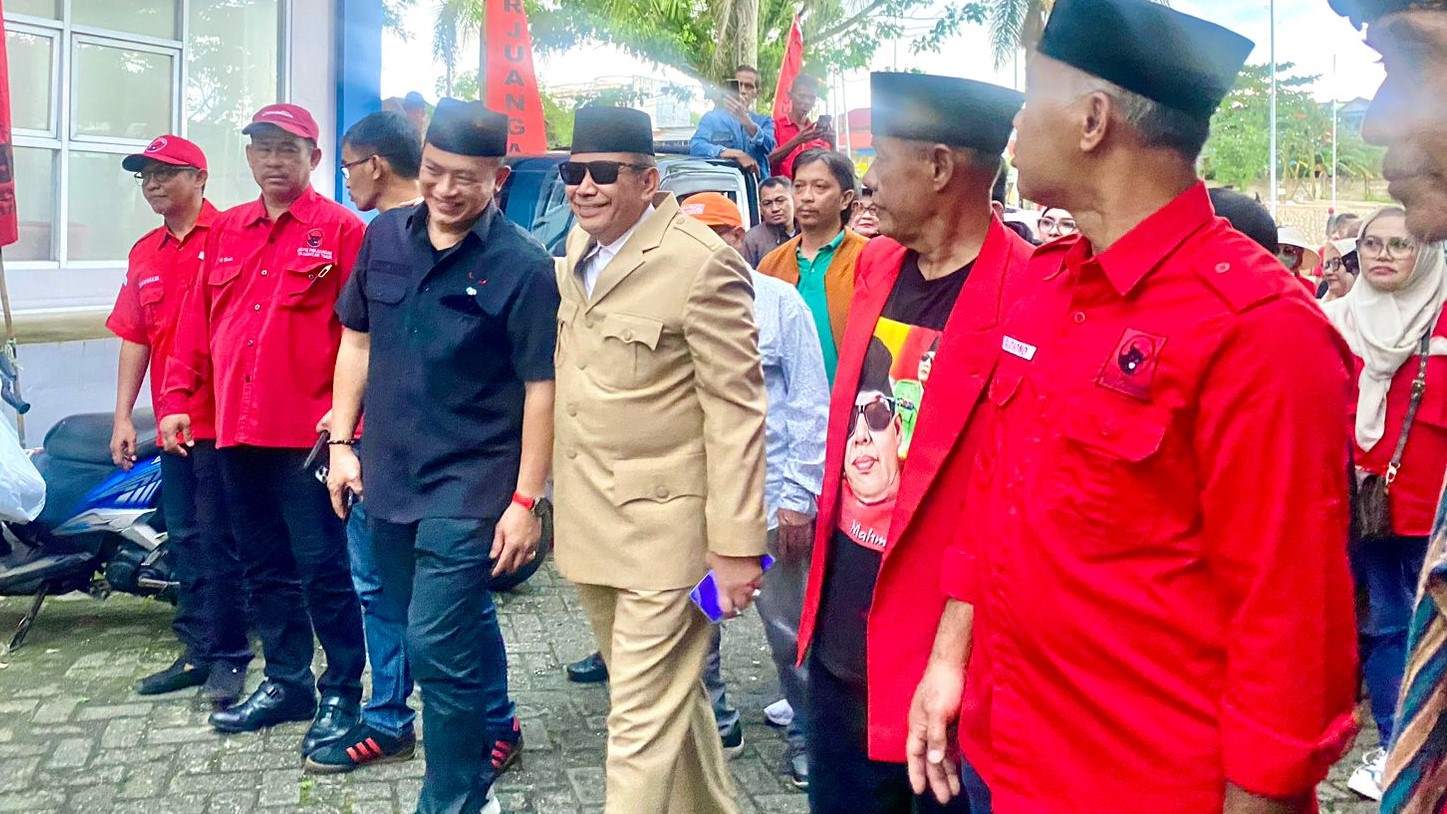 Deklarasi Cawali Balikpapan, Rendi Ismail 'Cosplay' ala Bung Karno