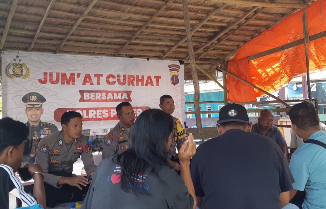 Polisi di Paser Dengarkan Curhatan Warga Soal Kelangkaan LPG 3 Kg di Jumat Curhat