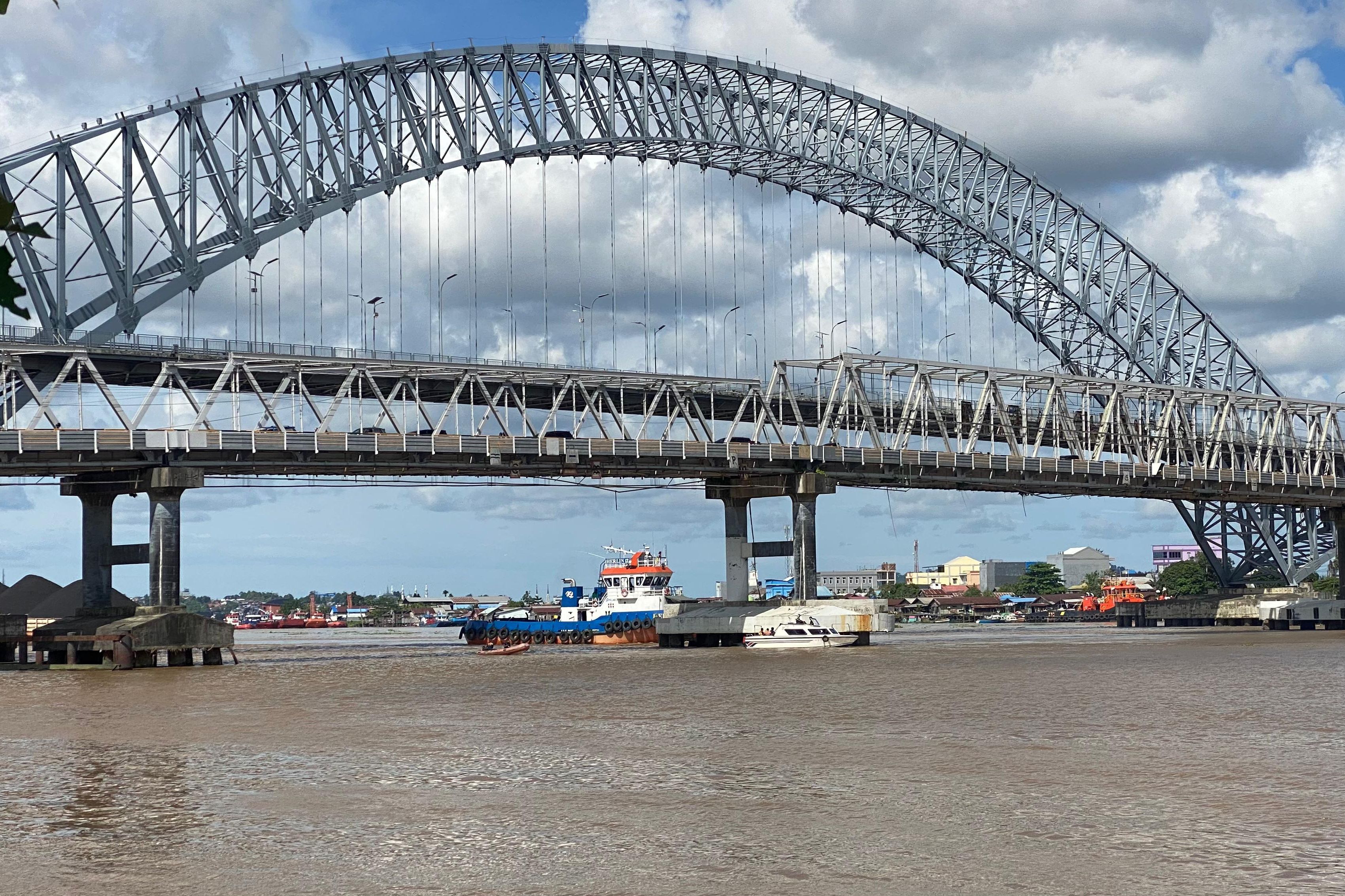 Pembangunan Fender Jembatan Mahakam I Samarinda Menunggu Lelang Proyek Selesai