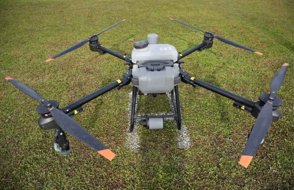 Petani Bukit Biru Kukar Gunakan Drone 