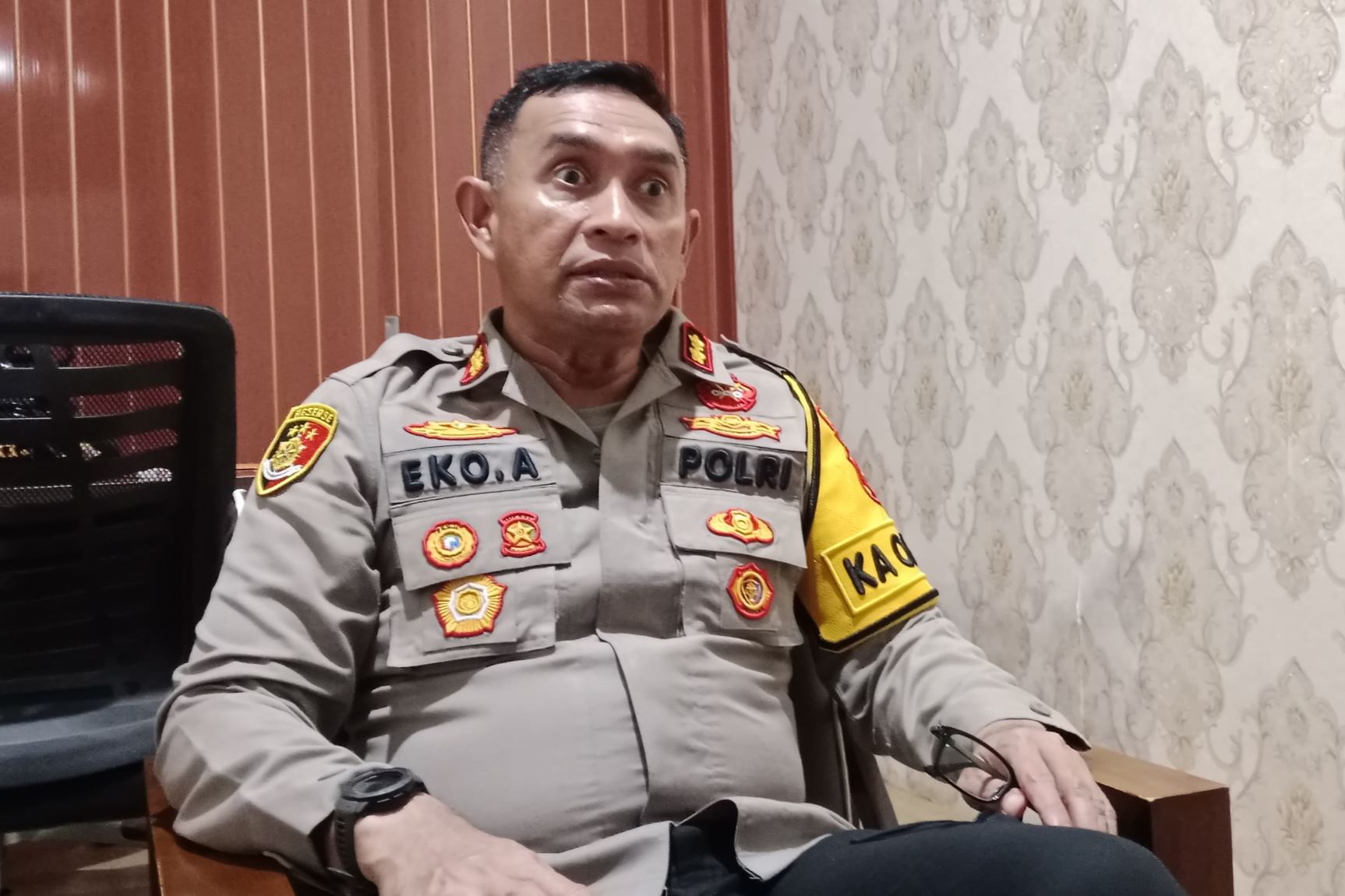 Kapolres Mahulu Soroti Maraknya Informasi Hoaks Jelang PSU, Jamin Netralitas Aparat Keamanan