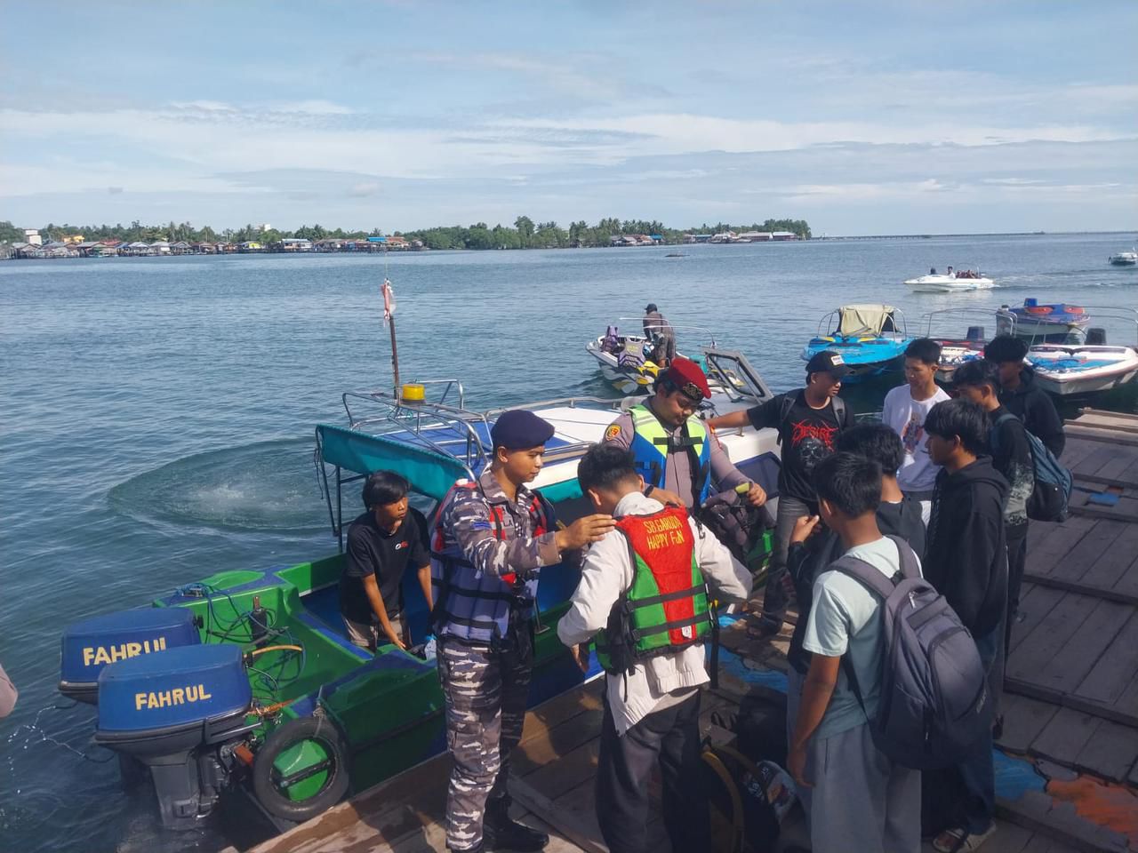 UPTD Dermaga Sidayang Tanjung Batu Siagakan 30 Speedboat Selama Libur Nataru