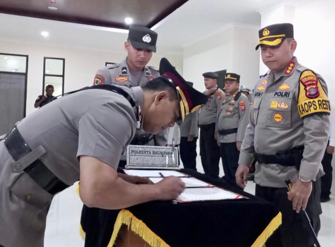 Kompol Sumardi Resmi Pimpin Intelkam Polresta Balikpapan