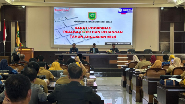 Realisasi Fisik di Berau Belum Sesuai Harapan, Hingga Agustus Baru 51,16 Persen