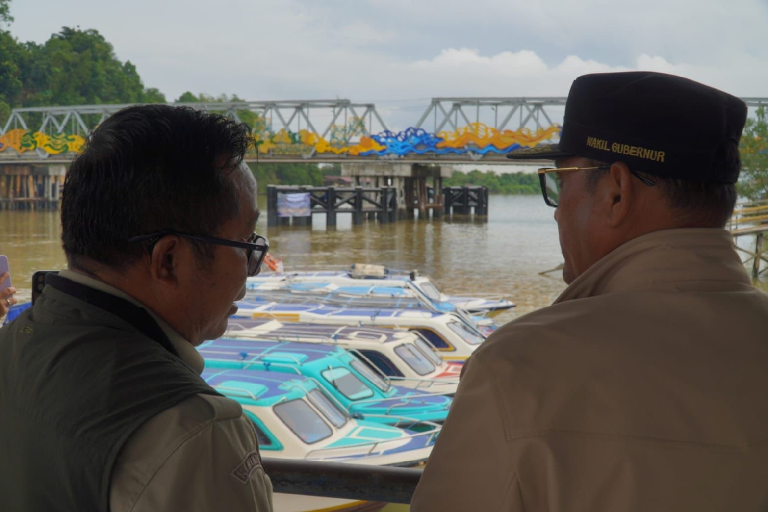 Fender Terpasang, Jembatan Sambaliung Aman dari Risiko Benturan Kapal