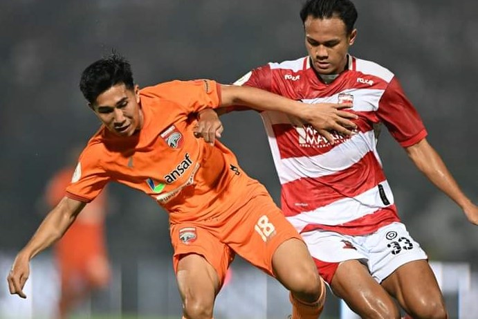 Borneo FC Dipaksa Telan Pil Pahit oleh Madura United pada Leg 1 Championship Series