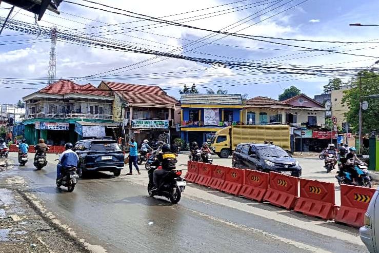 Urai Kemacetan di Simpang Gunung Lingai, Dishub Samarinda akan Pasang Barrier