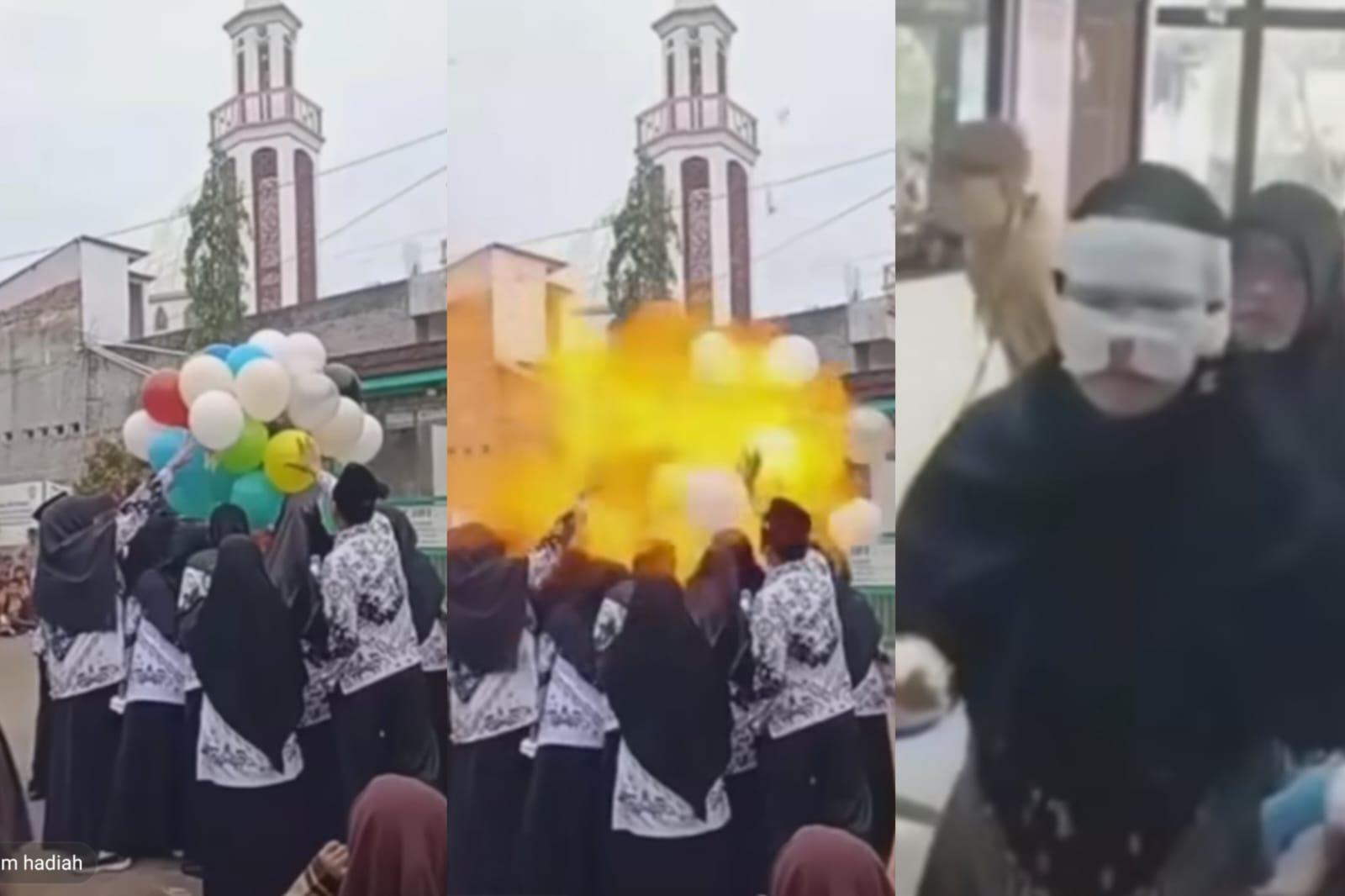 Balon Gas Meledak dalam Perayaan Hari Guru di Bekasi, Satu Orang Luka Bakar