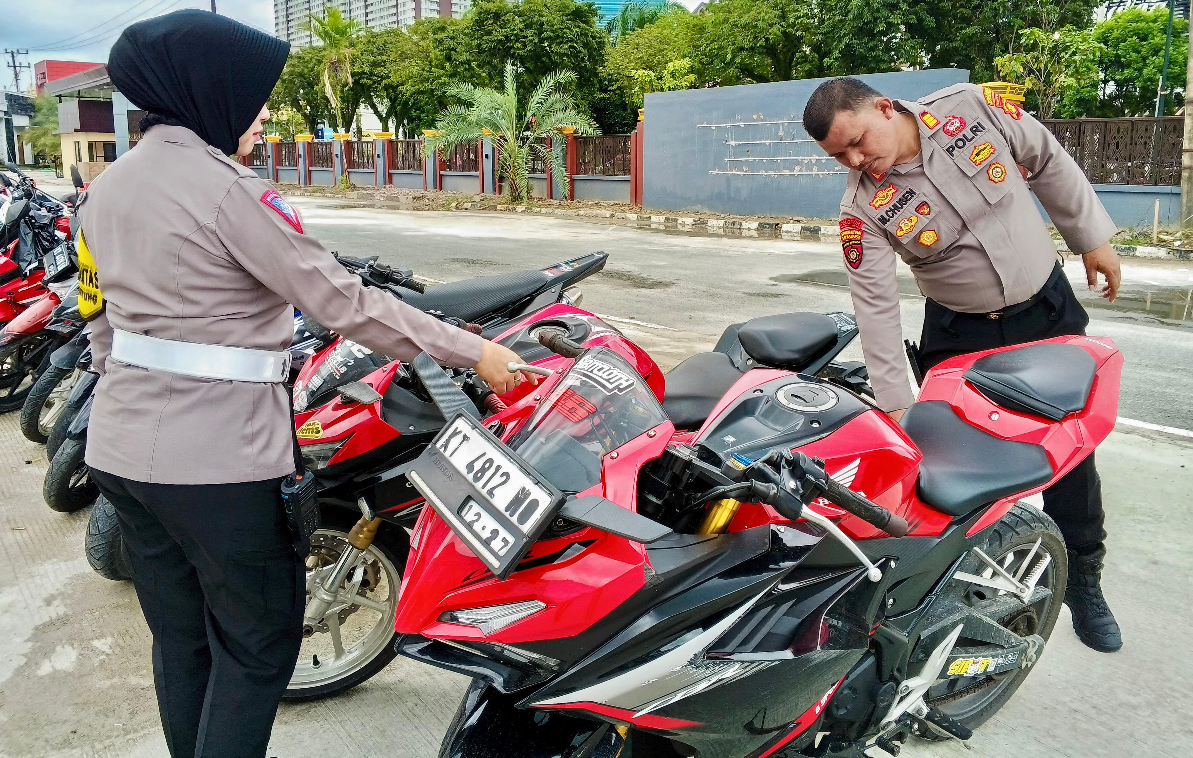 Sudah Ratusan Pengendara Ditindak, Masih Saja Ada yang Bandel Pakai Knalpot Brong