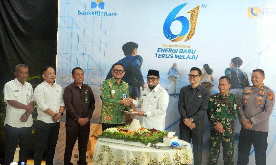 HUT Ke-61 Bankaltimtara, Wabup Ikhwan Tekankan Tekankan Sinergi dan Pelayanan Prima