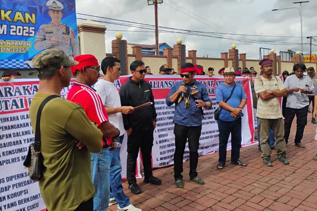Kapolres Kubar Diminta Angkat Kaki, Massa Desak Evaluasi Total Penanganan Narkoba