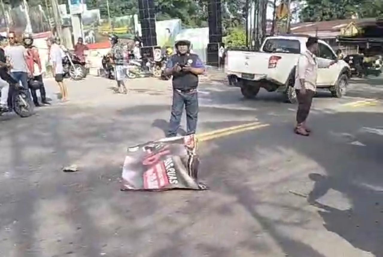 Insiden Kecelakaan di Balikpapan Libatkan Sepeda Motor dan Bus Satu, Orang Meninggal Ditempat