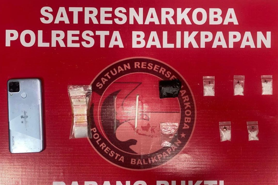 Residivis Kasus Narkoba di Balikpapan Ditangkap Lagi, Polisi Sita 5 Paket Sabu