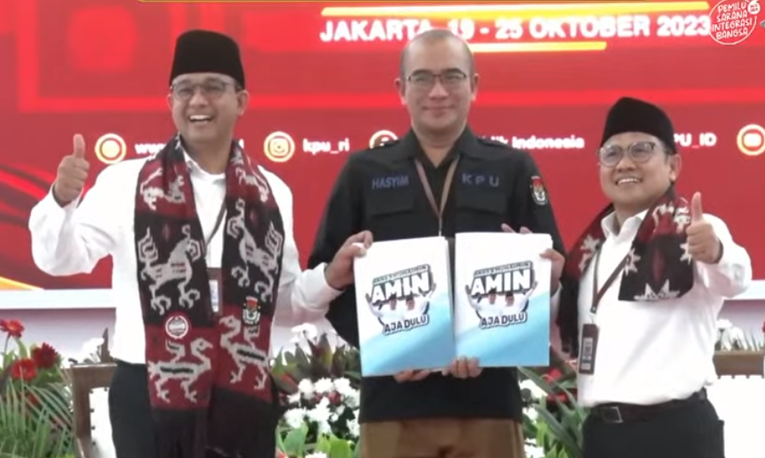 Anies-Cak Imin Bawa Gagasan Keadilan