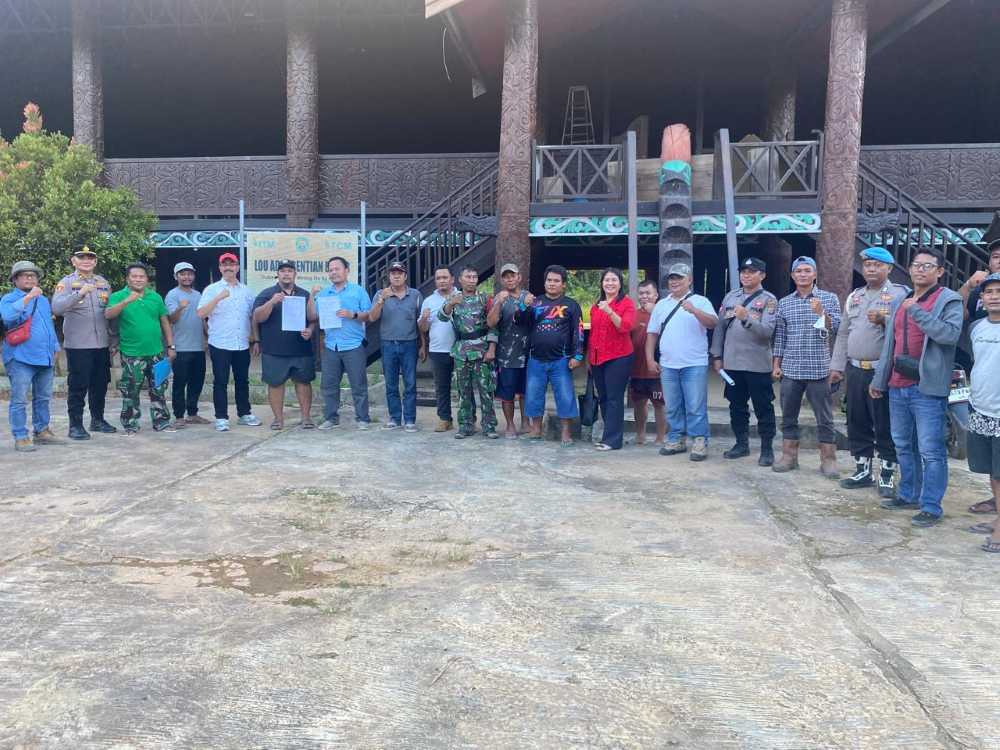 Warga Bentian Besar Desak Pembatasan Truk CPO  