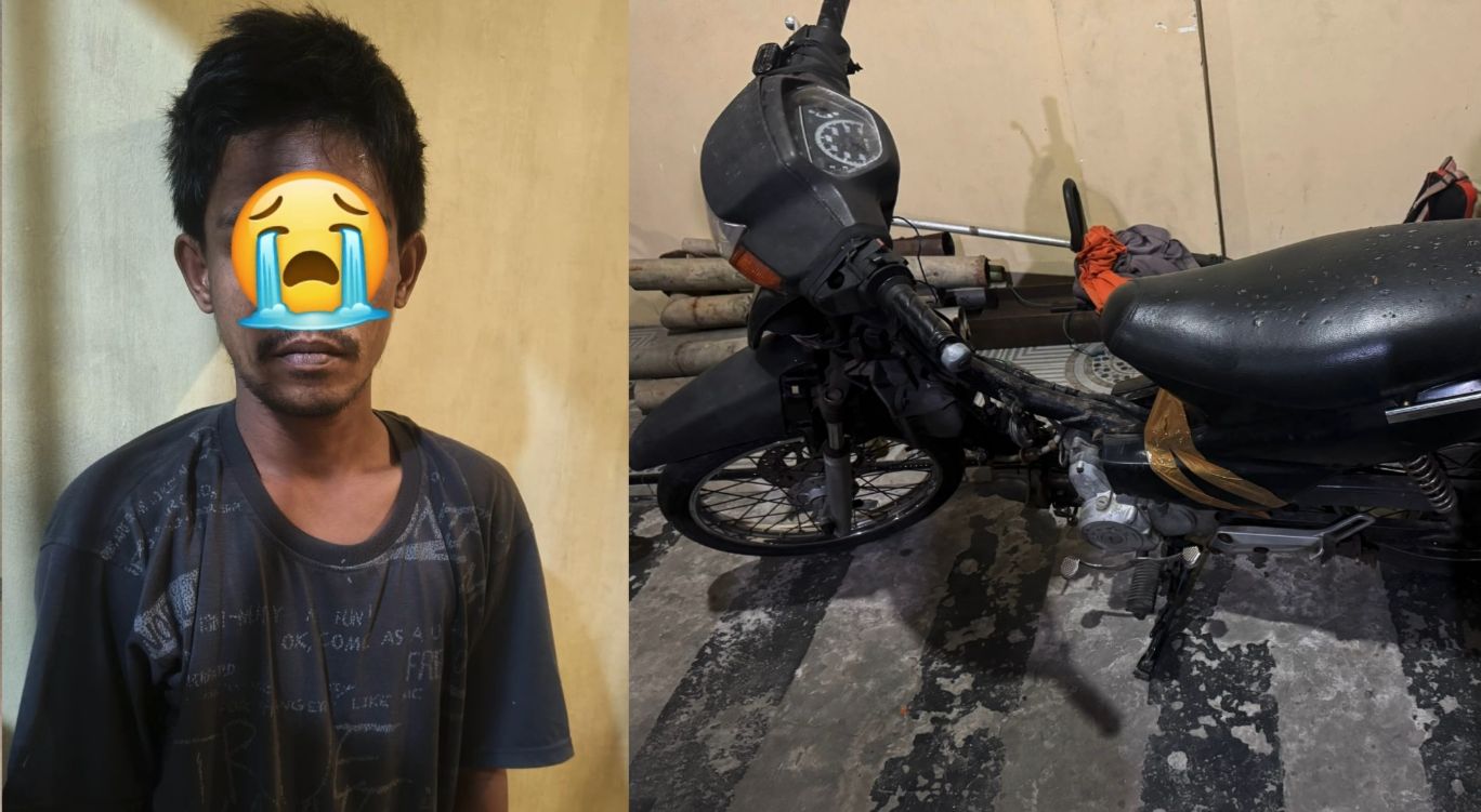 Terekam CCTV Residivis Kembali Berulah di Balikpapan Barat, Motor Raib Saat Pemilik Tidur