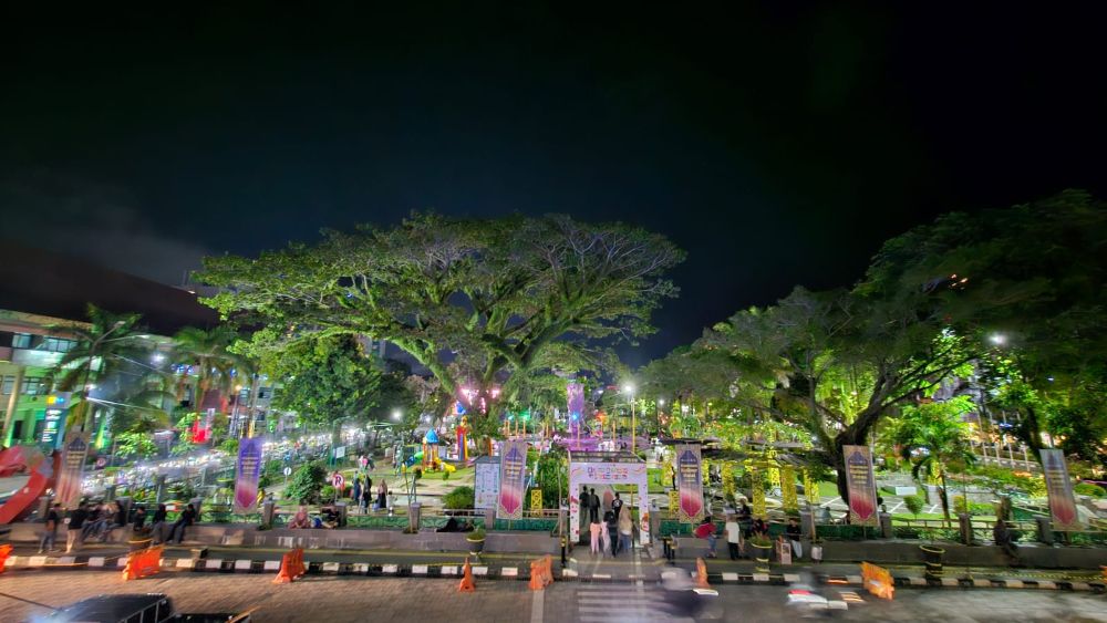 Taman Bekapai Kini Jadi Zona Kuliner Halal dan Higienis