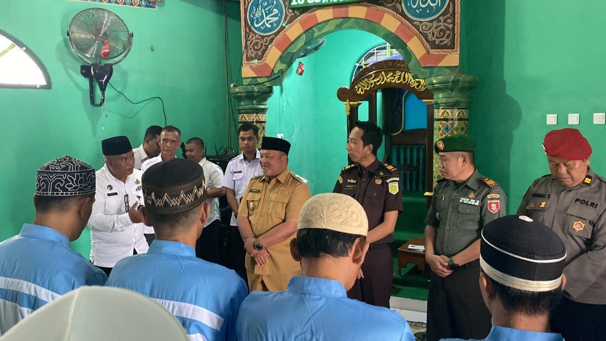 20 Warga Binaan Rutan Kelas II Tanjung Redeb Mendapat Sertifikat I'tikaf