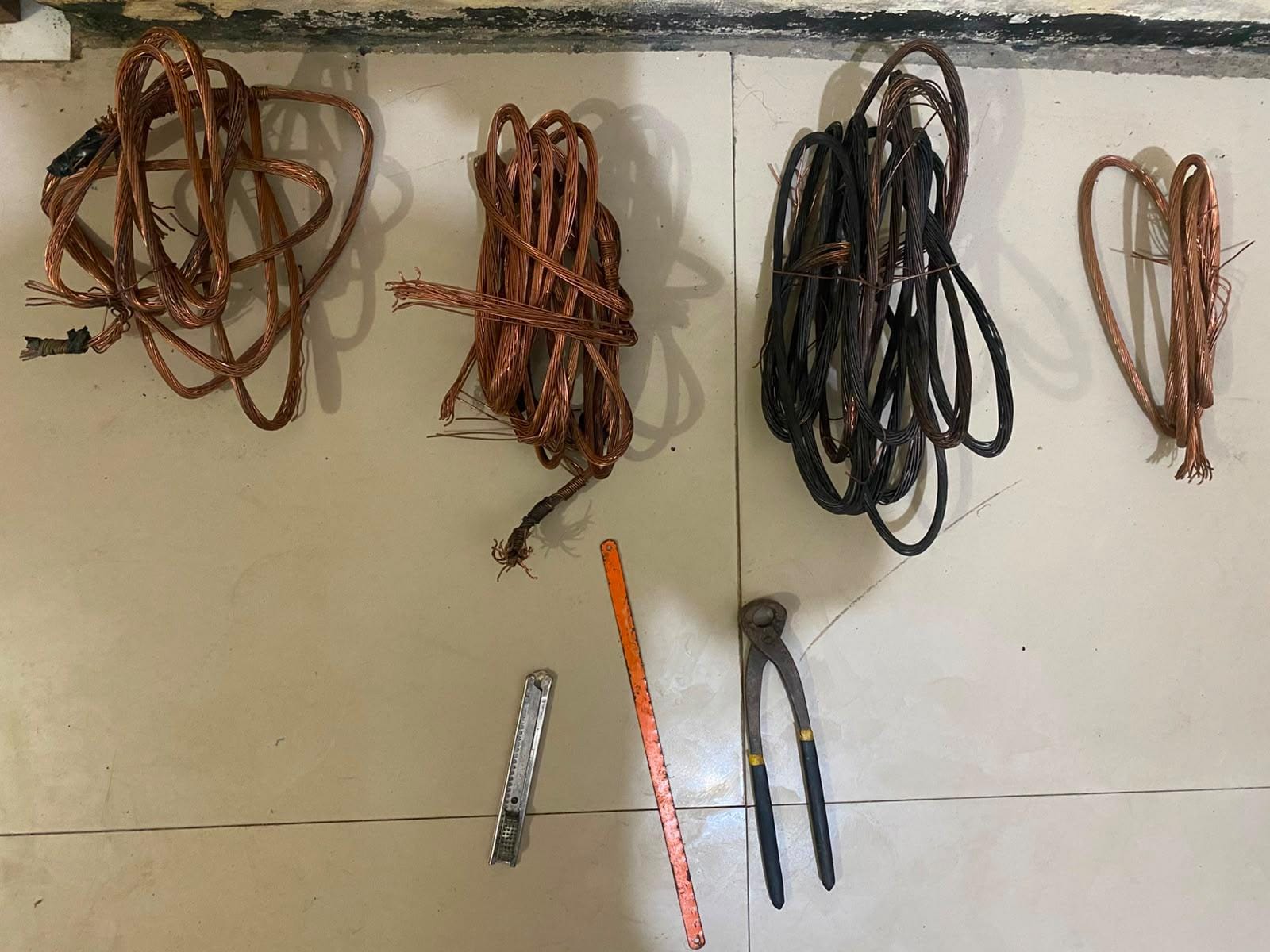 Komplotan Pencuri Kabel IKN Asal Balikpapan Digulung Polisi