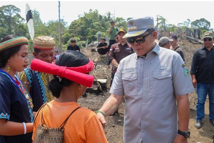 Wujudkan Kemandirian Pangan, Pemkab Mahulu Tanam Padi Gunung Seluas 10 Hektare per Desa