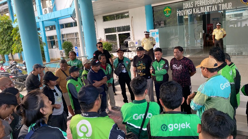 Driver Ojol Kaltim Tolak Tarif Baru Pengantaran Makanan, Minta Pemerintah Bertindak Tegas