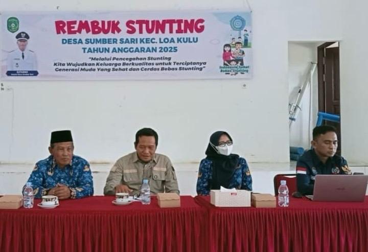 RKPDes Sumber Sari Prioritaskan Penanganan Stunting di Desanya