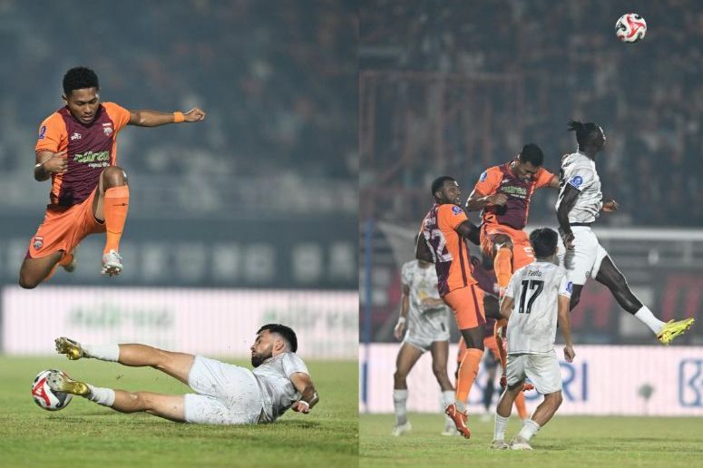 Alami Kebuntuan Lini Tengah, Borneo FC Ditahan Imbang Madura United di Babak Pertama