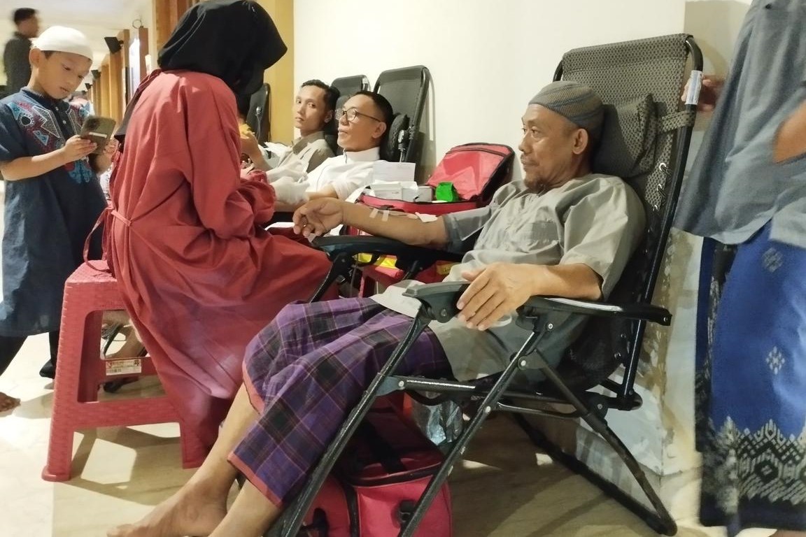 Donor Darah Sasar Masjid, PMI Balikpapan Target 50 Kantong per Hari