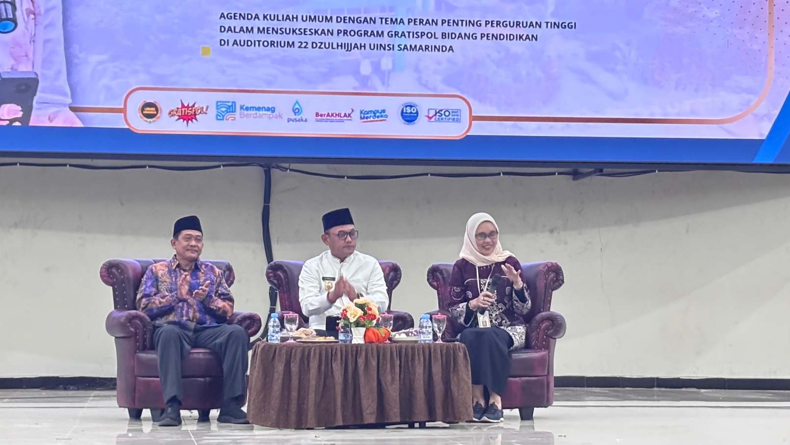 Wagub Kaltim Seno Aji Paparkan Skema Gratispol kepada Mahasiswa UINSI