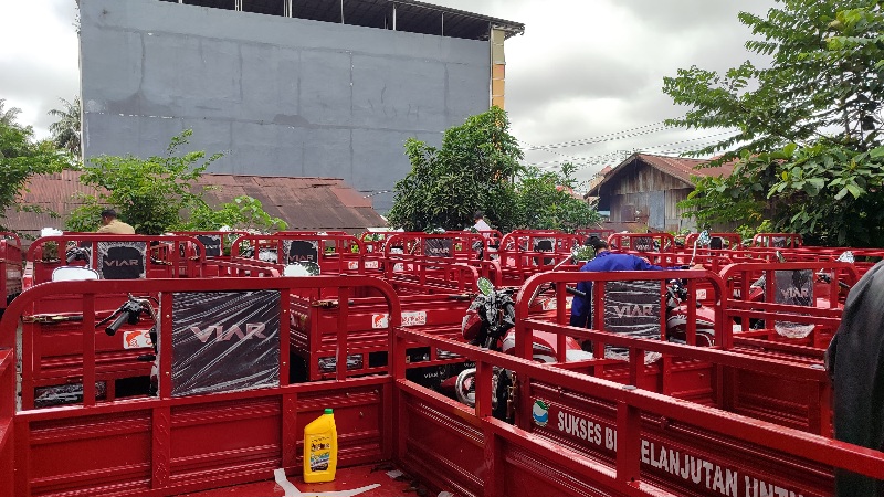 DLH Samarinda Sebar 26 Motor Pengangkut Sampah ke Sejumlah RT