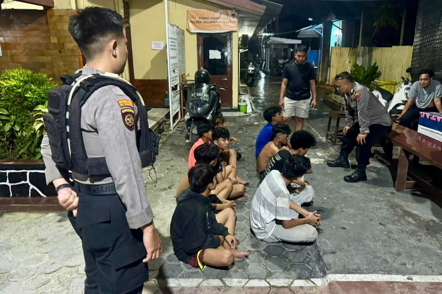 Polisi Gagalkan Aksi Pengeroyokan Remaja di Sepinggan Balikpapan, 8 Pelaku Diamankan