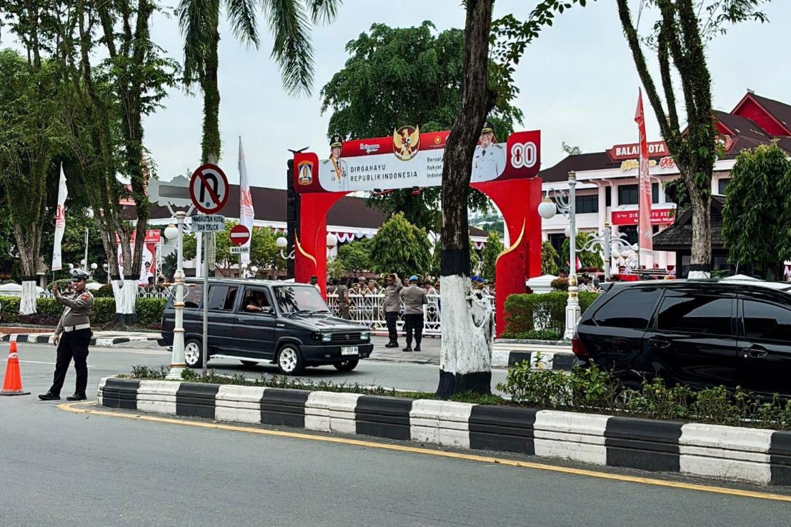 Berikut Rekayasa Lalu Lintas pada saat Aksi Unjuk Rasa 1 September 2025 di Balikpapan