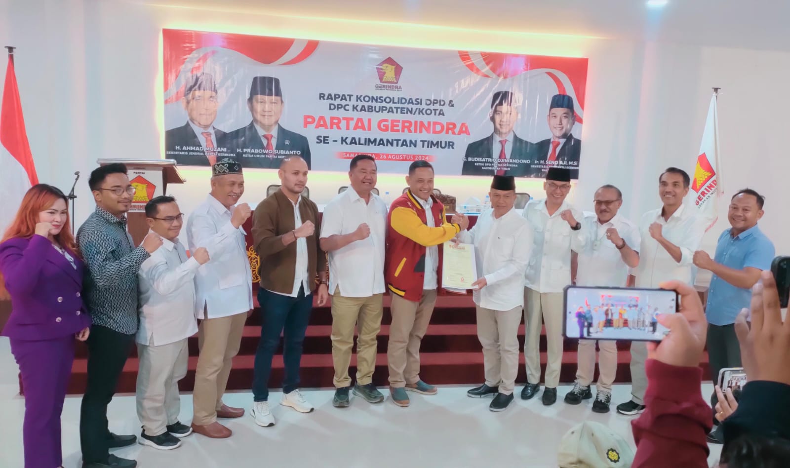 Gerindra Usung DEAL di Pilkada Kukar dengan Tagline Gerbang Nusantara