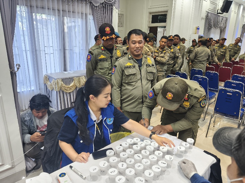 ASN Bontang Ikuti Tes Urine Dadakan, Pegawai Optimistis Negatif