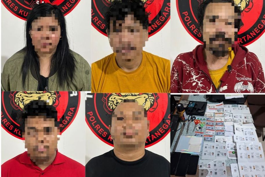 Polres Kukar Bongkar Sindikat Pemalsu SIM, Lima Pelaku Diringkus