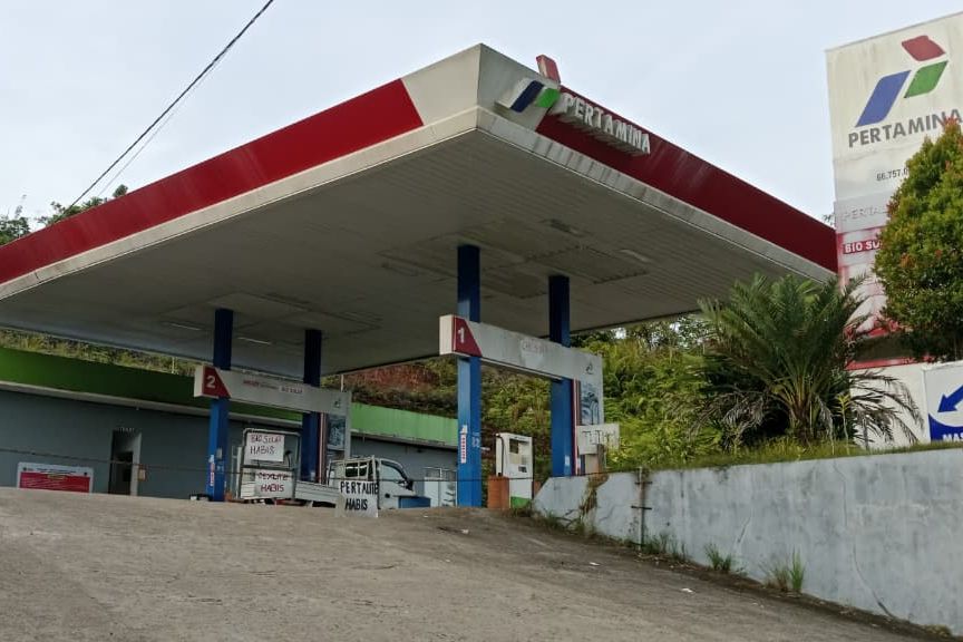 BBM di Mahulu Langka, Diduga Distribusi Terhambat Kondisi Air Sungai Mahakam Surut