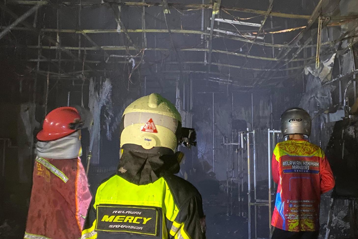 BigMall Samarinda Terbakar Lagi, Api Muncul dari Lokasi yang Sama