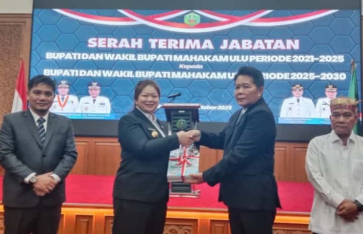 Sertijab Bupati Mahulu, Angela Idang Belawan: Kami Sudah Siap Mengabdikan Diri untuk Masyarakat